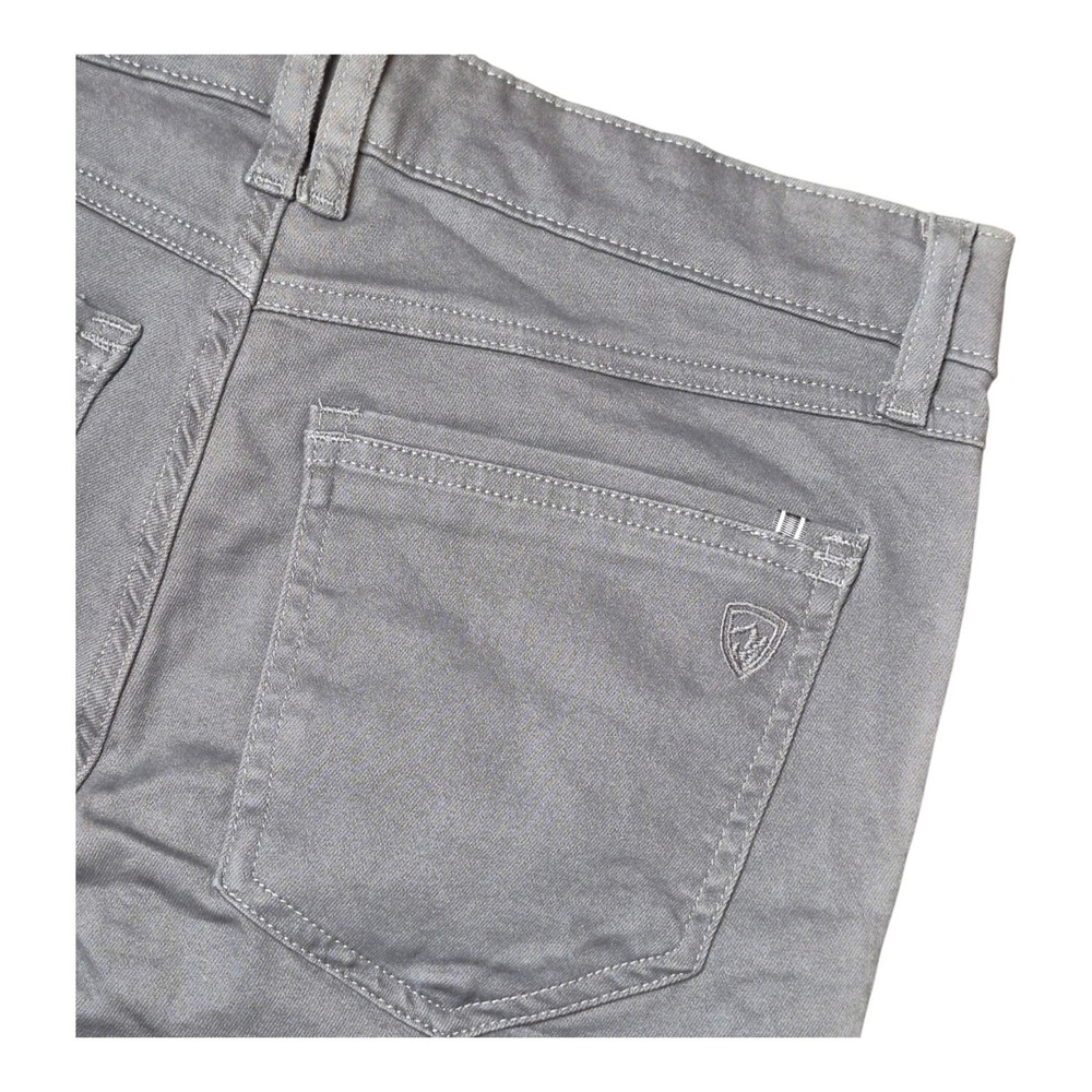 KUHL Women's 8 Reg Kontour Skinny Pants Gray Outdoor Minimalist Hemmed